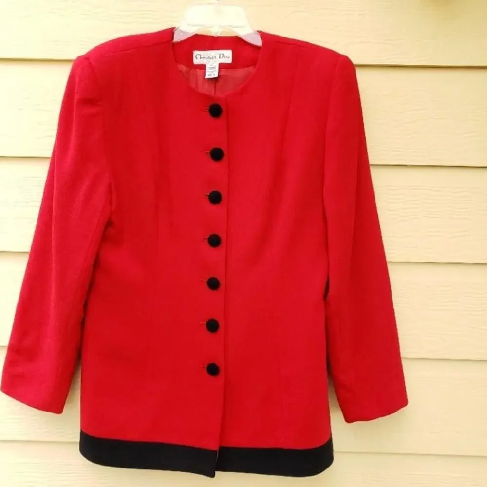 Vintage Christian Dior Blazer size 16